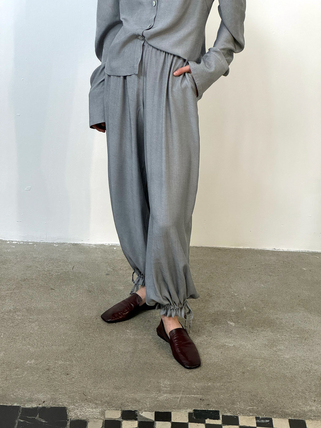 Trousers ANGÉL ENCAJE FLORES