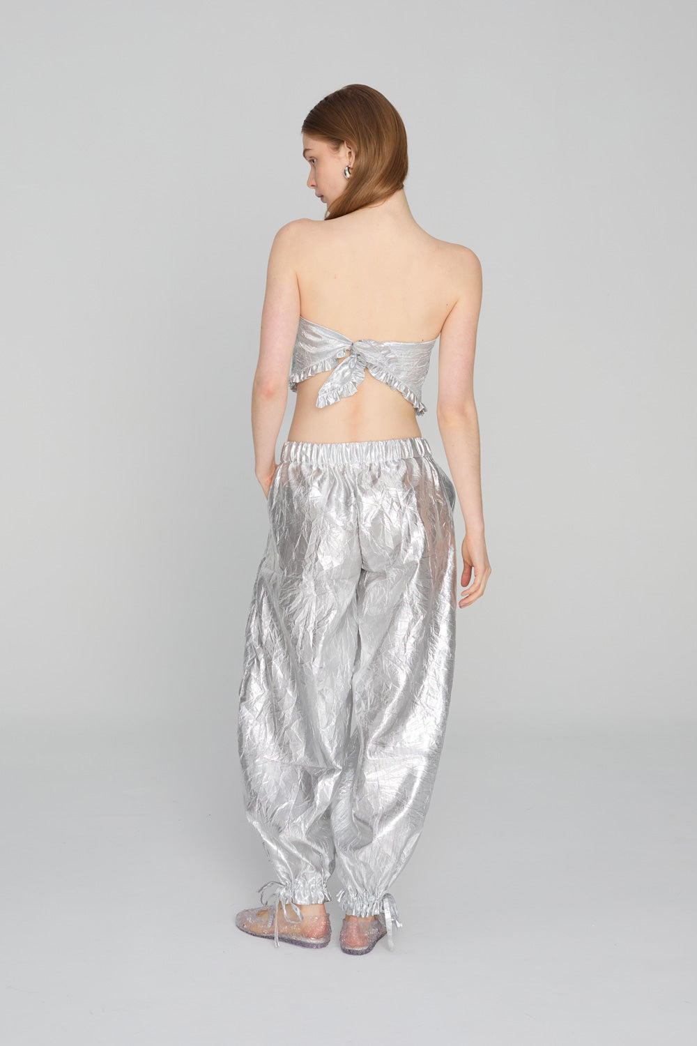ALDONA SILVER trousers
