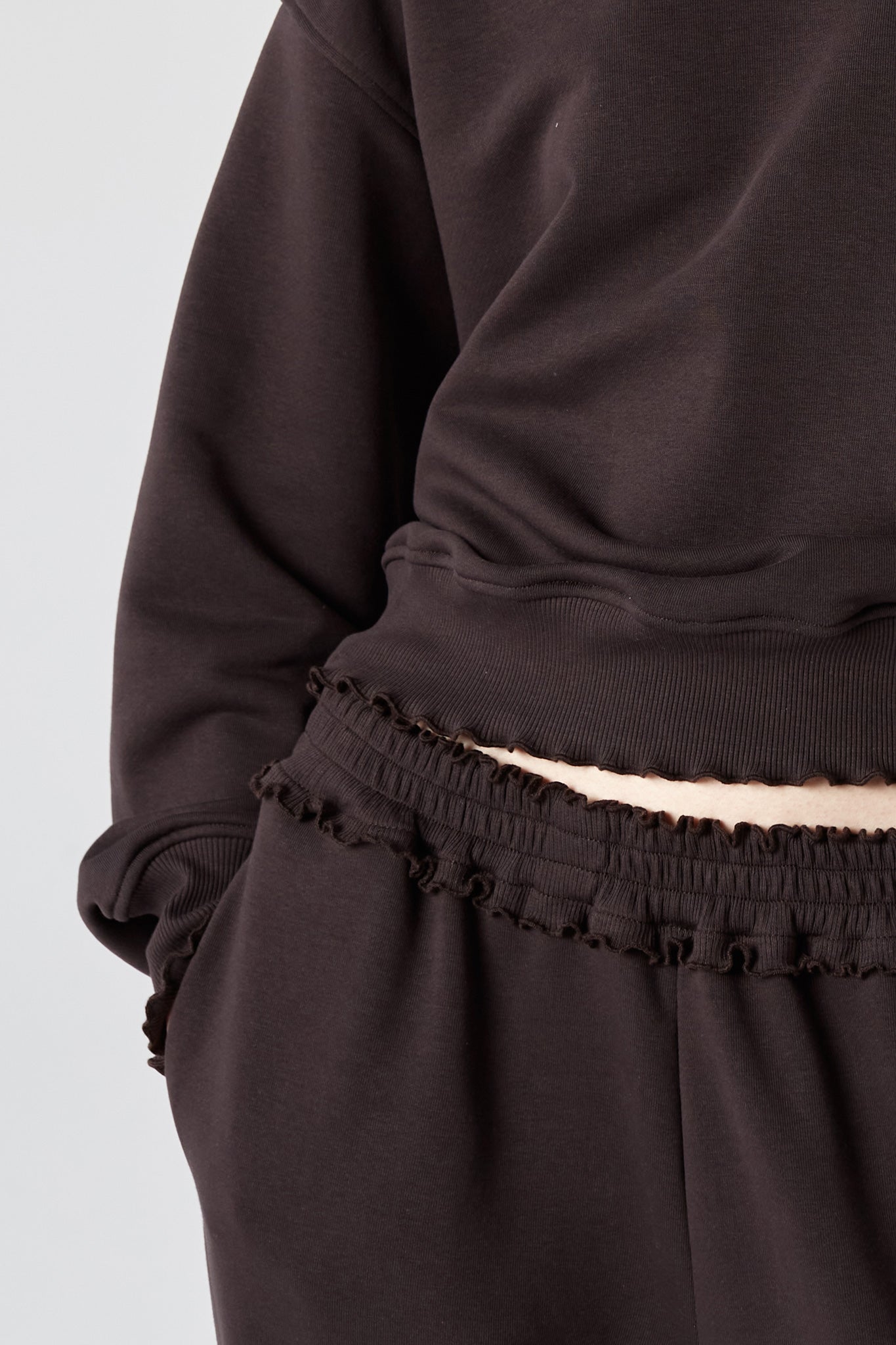 Sweatshirt BALBINA CHOCO