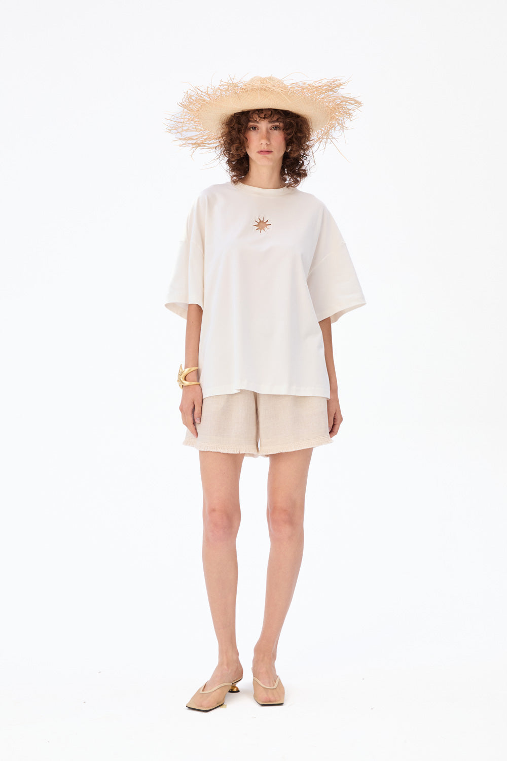 T-shirt EL SOL ECRU