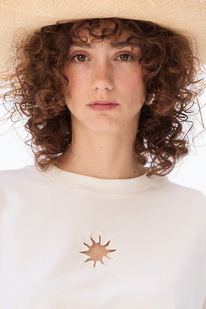 T-shirt EL SOL ECRU