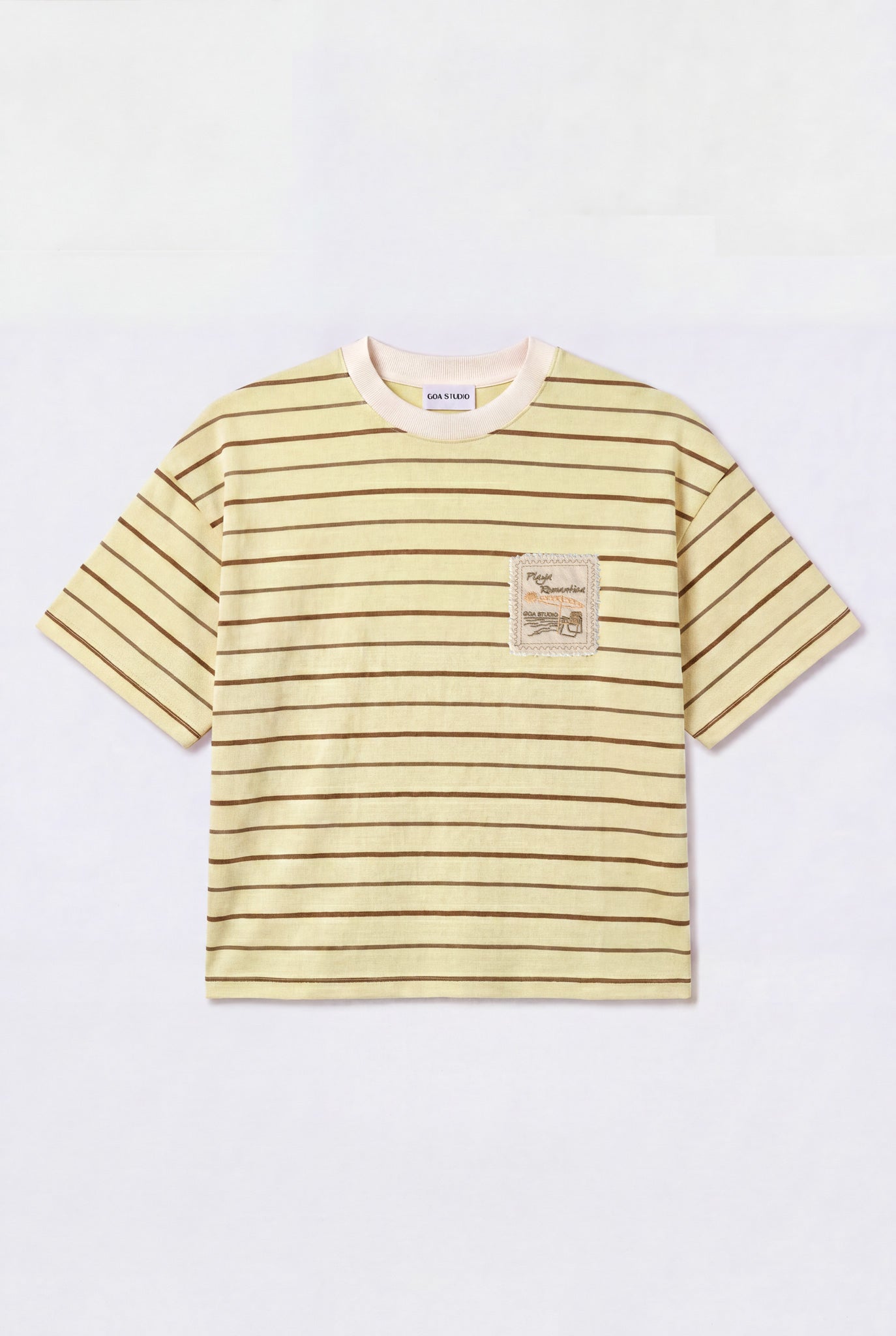 PLAYA STRIPE STAMP Tee