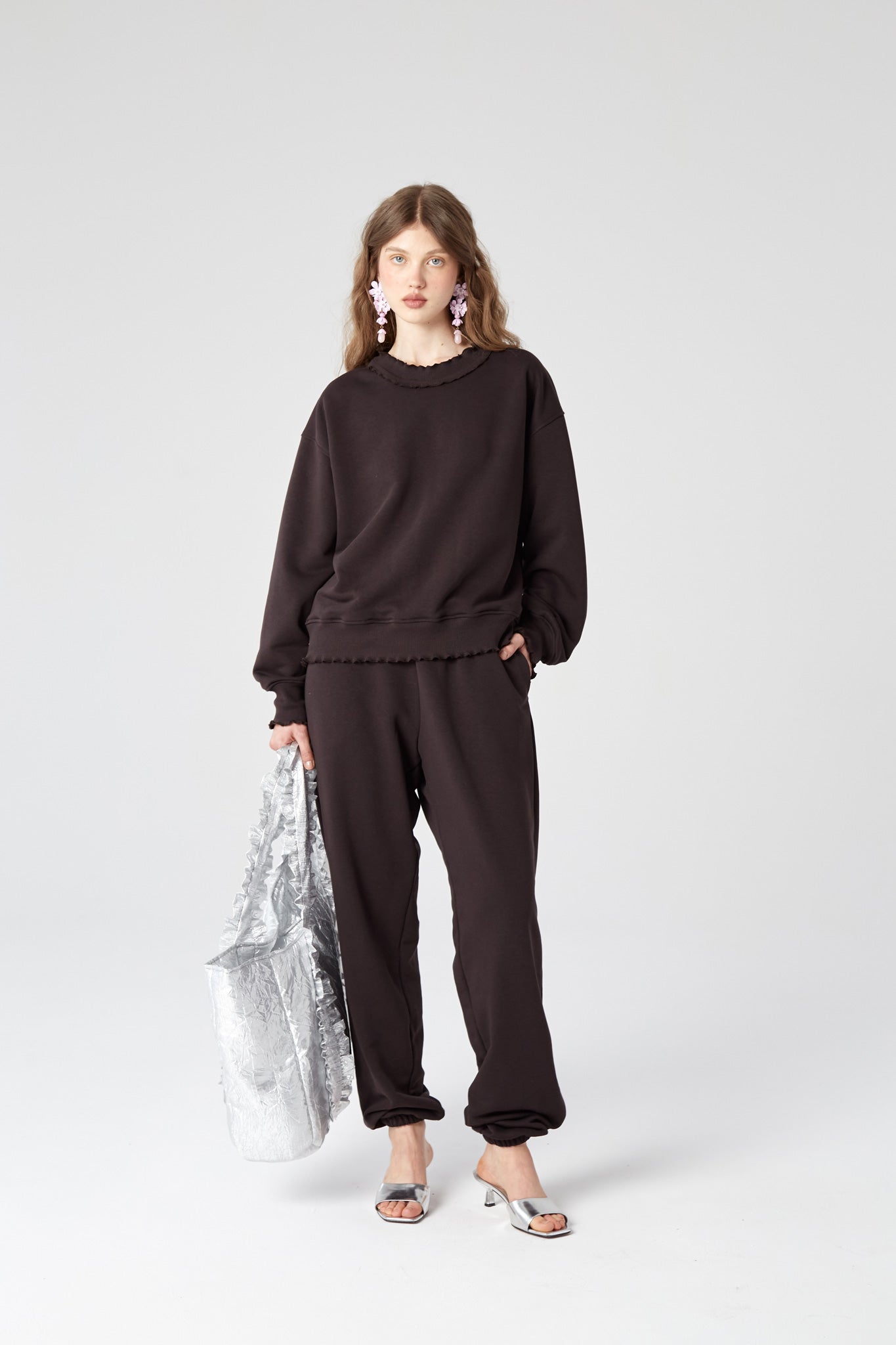 Sweatshirt BALBINA CHOCO