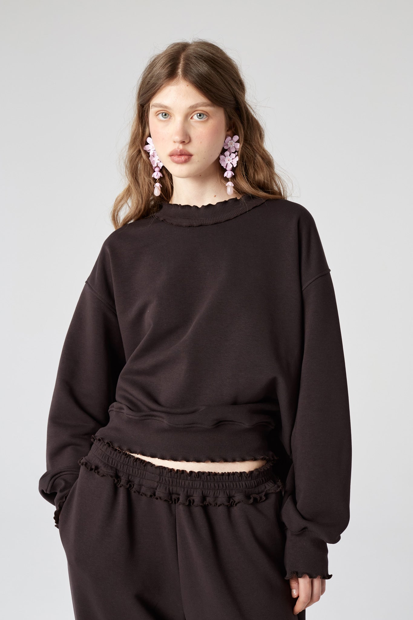 Sweatshirt BALBINA CHOCO