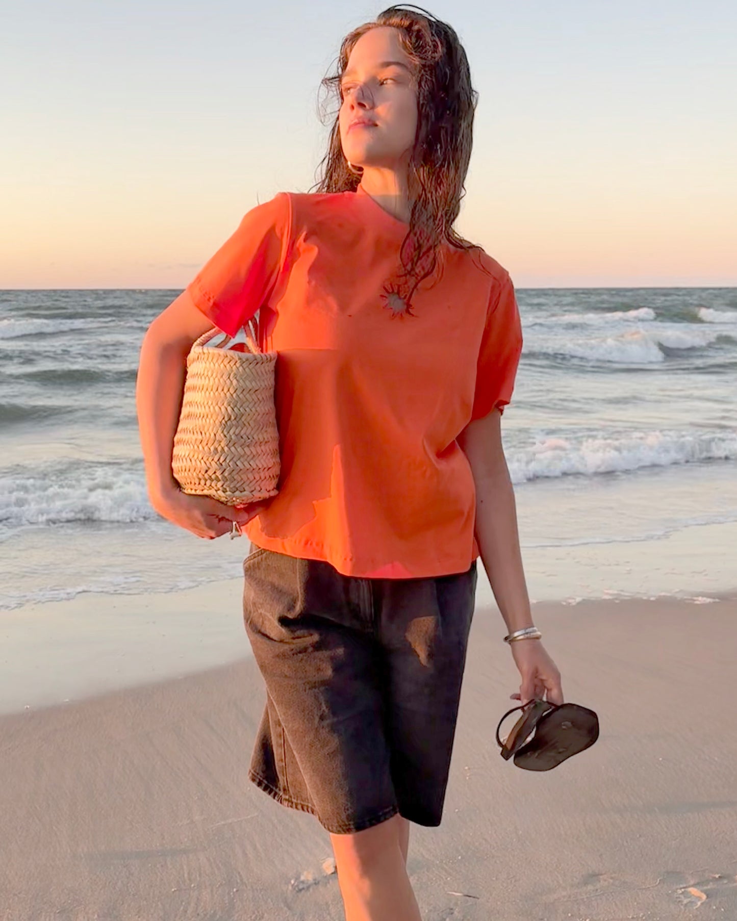 T-shirt EL SOL NARANJA
