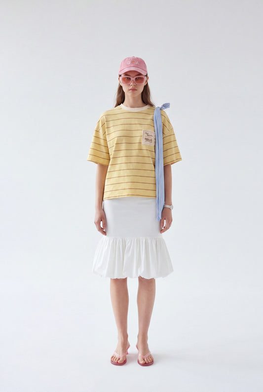 PLAYA STRIPE STAMP Tee
