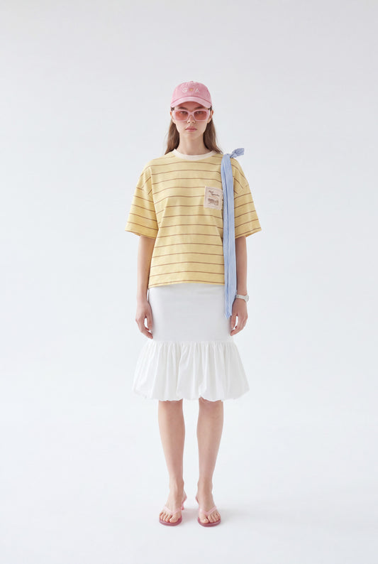 PLAYA STRIPE STAMP Tee