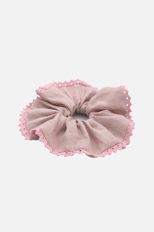 Scrunchie z ozdobną taśmą ISLA BEBE ROSA