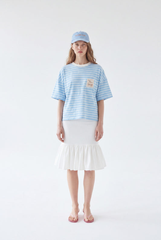 BRETON STRIPE STAMP Tee