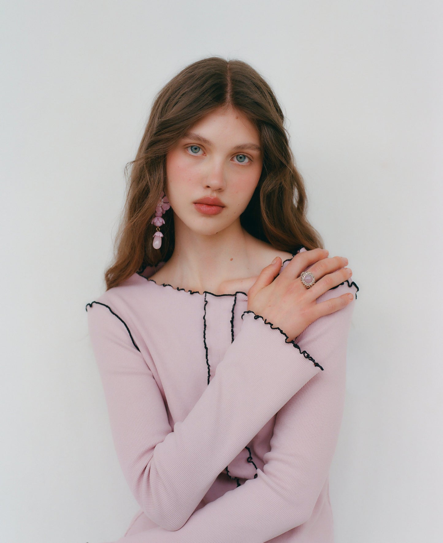 top-dalia-pudrowy-roz-prazkowany-goa-studio